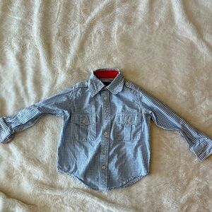 Adorable!  Tooby Doo 2T Button Down shirt.  Like New!